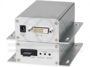 Światłowodowy konwerter sygnału DVI RF-DVI-11EXT-SM-T/R