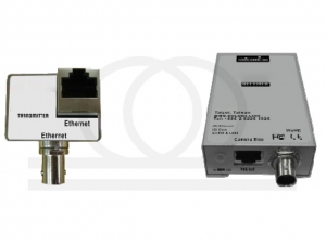 Zestaw do transmisji sygnałów Ethernet po kablu koncentrycznym do 250m, EoC - RF-EOC-110