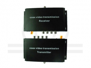 Zestaw do transmisji 4 kanałów wideo oraz danych RS485 przez jeden kabel koncentryczny RF-CCTV-4V1D