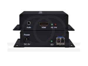 Światłowodowy konwerter 1 kanału sygnału HDMI + audio na światłowód - RF-HDMI-1FO-1154-KW