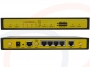 Widok na panel przedni i tylny oraz interfejsy przemysłowego routera IP LTE/3G/WCDMA/HSPA, double SIM, 4x LAN, WiFi, 1x RS232/RS485/RS422 - RF-R469W