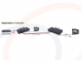 Schemat zastosowania przy połączeniu UNICAST - Konwerter sygnału HDMI na dowolny przewód, dystans 3800m - RF-HDMI-ANY-14EX-FOX