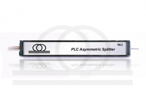 Splitter optyczny asymetryczny 1x2 dla sieci FTTH - RF-SP-1x2Asy-ratio-98/2