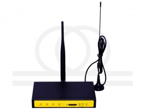Przemysłowy router IP 3G/WCDMA/HSPA/LTE, 1 port LAN, 1 port RS232 - RF-R423