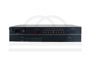 Konwerter multiplekser 16/30 analogowych linii telefonicznych na światłowód RF-TES-POTS-16/30FXS/FXO-1ETH