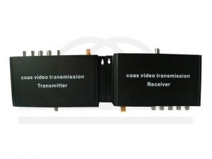 Zestaw do transmisji 5 kanałów wideo oraz danych RS485 przez jeden kabel koncentryczny RF-CCTV-5V1D
