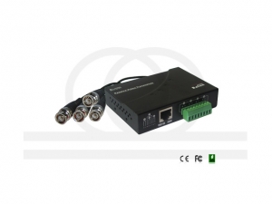 Transformator wideo, 4 kanały wideo, pasywny z 60cm przewodami RF-CCTV-BAL454S-MP