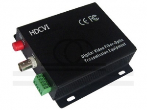 Optyczny wideo konwerter - nadajnik światłowodowy HDCVI 1 kanał wideo - RF-HDCVI-1V