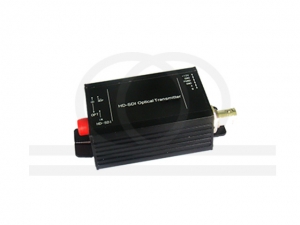 Światłowodowy konwerter HD-SDI z wbudowanym audio - RF-1V-1D-HD-SDI-A-12VDC-T/R