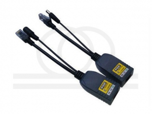 Zestaw transmisji zasilania dla kamer IP po skrętce UTP - RF-ZAS-UTP-100