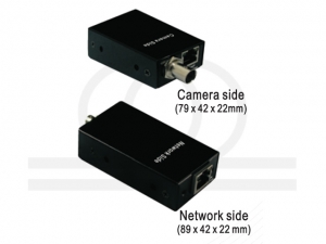 Zestaw do transmisji sygnałów sieci Ethernet po kablu koncentrycznym, 600m, EoC - RF-EOC-600-PoE