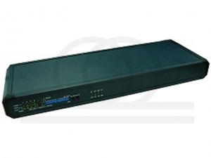 Konwerter światłowodowy 8 analogowych linii telefonicznych FXO/FXO, V.35, RS232, Fast Ethernet