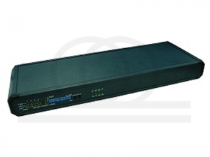 Konwerter multiplekser 8 analogowych linii telefonicznych FXO/FXO, V.35, RS232, Ethernet na E1