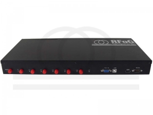 Światłowodowy konwerter 7 kan. dla transmisji 1 kanału HDMI, USB, RS232 - RF-HDMI-7FO-RS232-USB-T/R