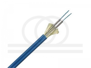 Kabel światłowodowy, optyczny zbrojony podwójny (duplex) typu zipcord