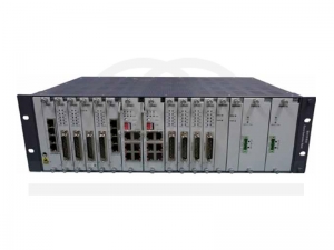 Modułowy konwerter linii telefonicznych FXO/FXS, Ethernet, hotline, RS232/RS485 przez E1/STM-1