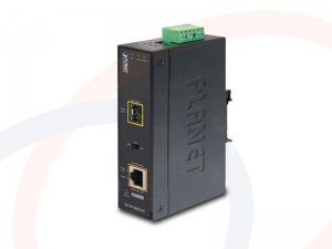 Przemysłowy światłowodowy konwerter mediów Gigabit Ethernet, SFP, zasilanie POE - Panet IGTP-805AT