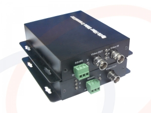 Światłowodowy konwerter HD-SDI + dane RS485 - RF-1V-HD-SDI-12VDC-T/R