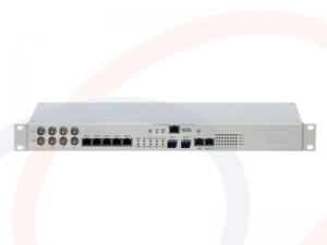 Światłowodowy konwerter 32 analog. linii tel. FXO/FXS, 4 linie E1, 5 portów Ethernet, 1x HDSL - RF-TES-POTS-32FXS/FXO-2FO-4E1-5ETH-1HDSL-PH