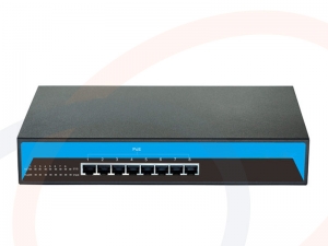 Switch 8 portów PoE Fast Ethernet IEEE802.3af (15.4W) IEEE802.3at (30W) - RF-SW-08FE-POE-3OD