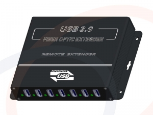 Światłowodowy konwerter sygnału USB 3.0, 7 portów USB, dystans 300m - RF-USB3.0-7300-RLB-T/R