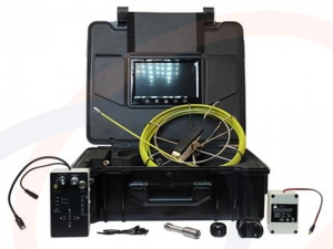 Zestaw kamera inspekcyjna do kominów, mikrokanalizacji, kanalizacji teletechnicznych - RF-ZKM-109ND