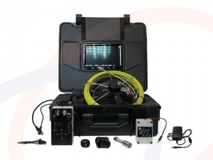 Zestaw kamera inspekcyjna do kominów, mikrokanalizacji, kanalizacji teletechnicznych - RF-ZKM-109NDC