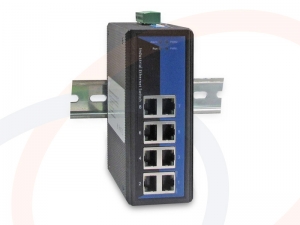 Switch przemysłowy 8 portowy 100 Mb/s DIN, 8x10/100M Fast Ethernet - RF-SW-08FE-3OD