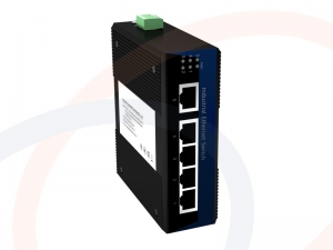 Switch przemysłowy 5 portowy 1000 Mb/s DIN, 5x10/100/1000M Gigabit Ethernet - RF-SW-05GE-3OD