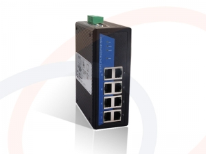 Switch przemysłowy zarządalny 8 portowy 100 Mb/s DIN, 8x10/100M Fast Ethernet - RF-SW-MNG-08FE-3OD