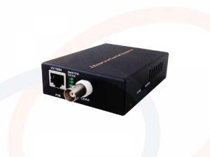 Nadajnik / odbiornik do transmisji sygnałów sieci Ethernet po kablu koncentrycznym, 2km, EoC - RF-EOC-1100-T/R