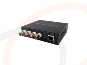 Nadajnik / odbiornik do transmisji sygnałów sieci Ethernet po kablu koncentrycznym, 1.5km, EoC - RF-EOC-1400-T/R