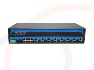 Switch przemysłowy zarządalny 24 portowy 100 Mb/s DIN, 24x10/100M Fast Ethernet - RF-SW-MNG-24FE-3OD