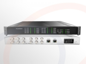 Konwerter dekoder z sieci IP na sygnał DVB ASI, 12 kanałów - RF-DECO-IP-12xASI-110-UVS
