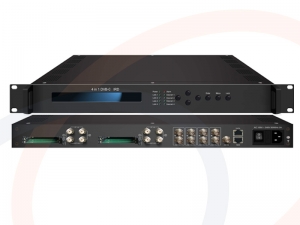 Konwerter strumienia TS z sieci IP, ASI lun RF na sygnał DVB ASI lub IP, do 4 kanałów, 4 sloty CAM - RF-DECO-IP/ASI/RF-4xASI/IP-104-UVS