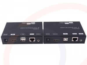 Konwerter sygnału HDMI USB KVM na sieć IP LAN (TCP/IP) - RF-HDMI-USB-TCPIP-62FOXSX
