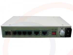Konwerter 2 linii E1 na Ethernet, TDM over IP, E1 over IP z portem optycznym - RF-KNV-2E1-1FO-TDMoIP-SPC