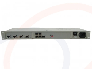 Konwerter 4 linii E1 na Ethernet, TDM over IP, E1 over IP z portem optycznym SFP - RF-KNV-4E1-1FO-TDMoIP-VC