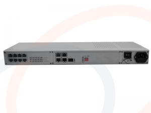 Konwerter 8 linii E1 na Ethernet, TDM over IP, E1 over IP z portem optycznym SFP - RF-KNV-8E1-1FO-TDMoIP-VC
