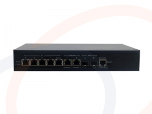 Konwerter wolnostojący 4 linii E1 na Gigabit Ethernet, TDM over IP, E1 over IP z 2 portami SFP - RF-KNV-4E1-2SFP-Gigabit-TDMoIP-D-GC