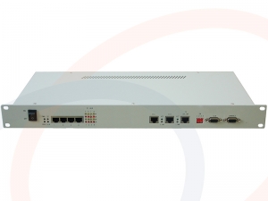 Konwerter 4 linii E1 na Ethernet, TDM over IP, E1 over IP, 100M Fast Ethernet - RF-KNV-4E1-TDMoIP-RC