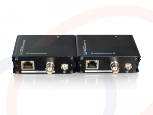 Nadajnik i odbiornik do transmisji sygnałów sieci Ethernet po kablu koncentrycznym, 1200m, EoC - RF-EOC-7301-T/R