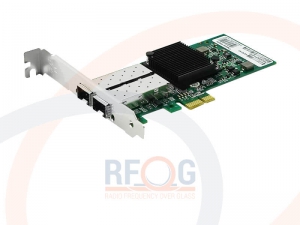 Dwukanałowa karta sieciowa do komputerów desktop PCI Express Gigabit SFP - RF-SFP2-PCIe-DESK-1G-INTEL-I350-AM2-SFP-LRK