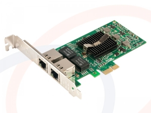 Dwukanałowa desktopowa przemysłowa karta sieciowa RJ45 PCI Express 1G Gigabit Eth - RF-2RJ45-PCIe-DESK-1G-INTEL82575-LRK