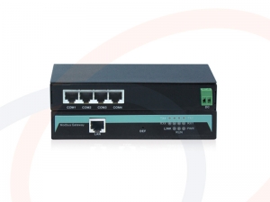 Bramka Ethernetowa MODBUS konwerter 4 portów szeregowych RS-232 na Ethernet - RF-MODBUS-4xRS-232-ETH-3OD
