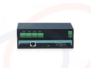 Bramka Ethernetowa MODBUS konwerter 4 portów szeregowych RS-485/RS-422 na Ethernet - RF-MODBUS-4xRS-485/422-ETH-3OD