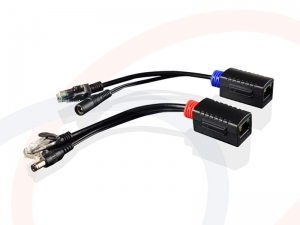 Zestaw transmisji PoE 15W 12V-15V (Power over Ethernet) - RF-POE-EP01-D1-UTP