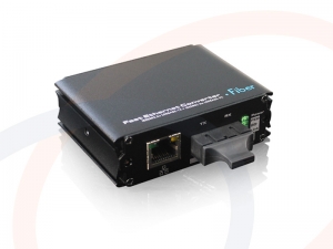 Media konwerter 100 Mb/s, single mode SM, 10/100M Fast Ethernet, Duplex - RF-MK-100M-SC-Duplex-MC01-DS20KM-UTP