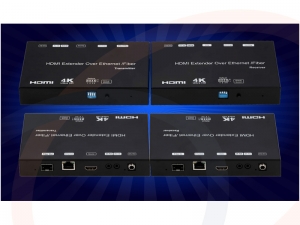 Konwerter światłowodowy oraz IP sygnału HDMI z obsługą sygnału 4K UHD SFP+ - RF-HDMI-4K-72-SFP+-IP-FOX-T/R