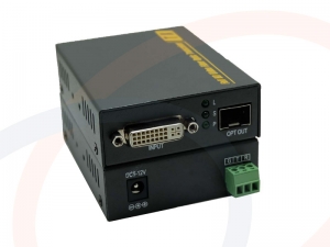 Światłowodowy konwerter sygnału DVI 4K 3D z HDCP - RF-DVI-D123HFT-PNW-T/R